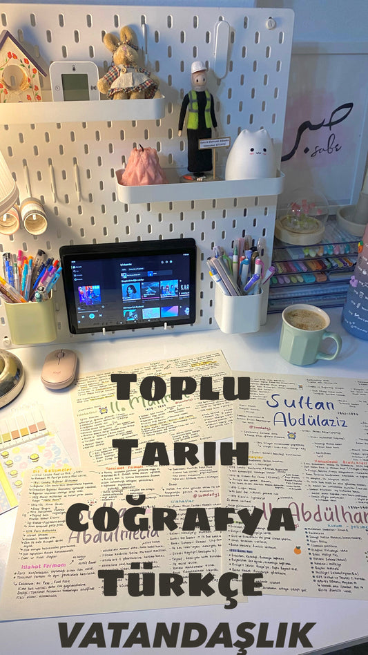 📘 2 Haftada KPSS Geç – Full Set – Toplu Tarih, Coğrafya, Türkçe ve Vatandaşlık